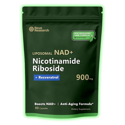 NAD + Resveratrol Reus Research x 80 Capsulas